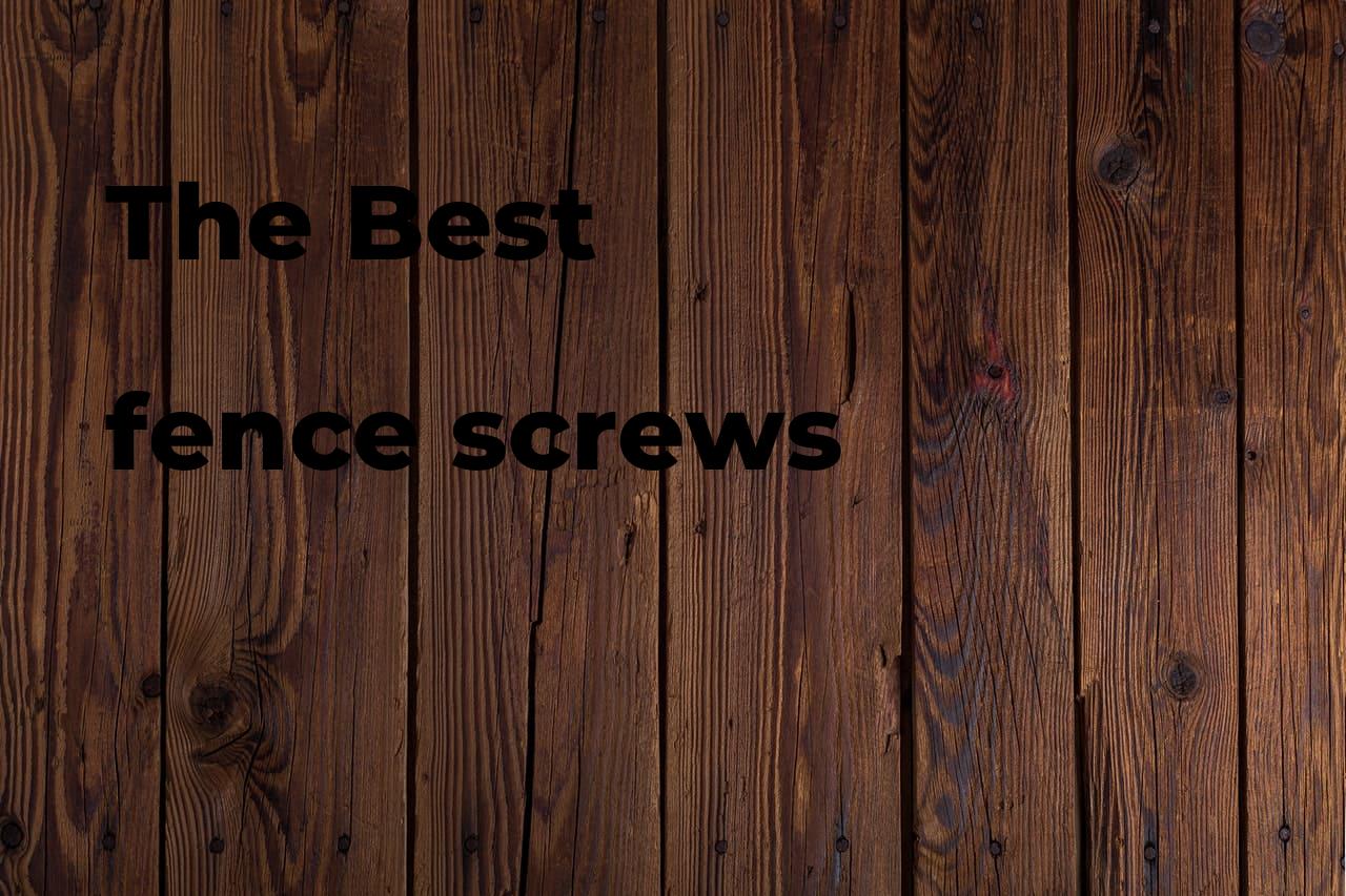 The best fence screws Polimetro