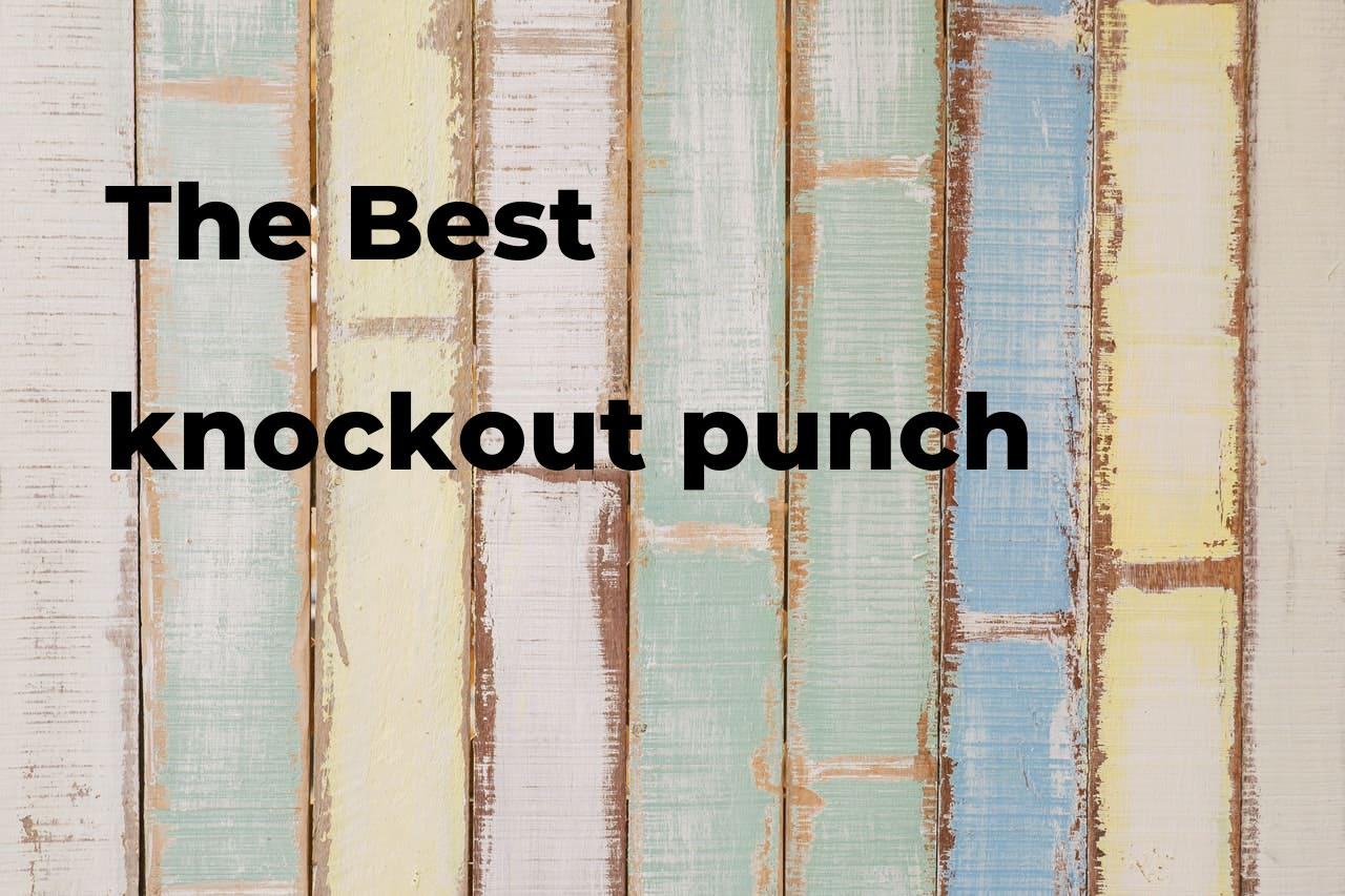 The best knockout punch Polimetro