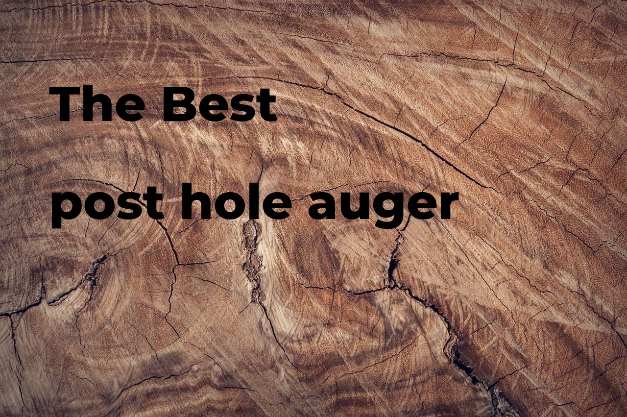 The best post hole auger Polimetro