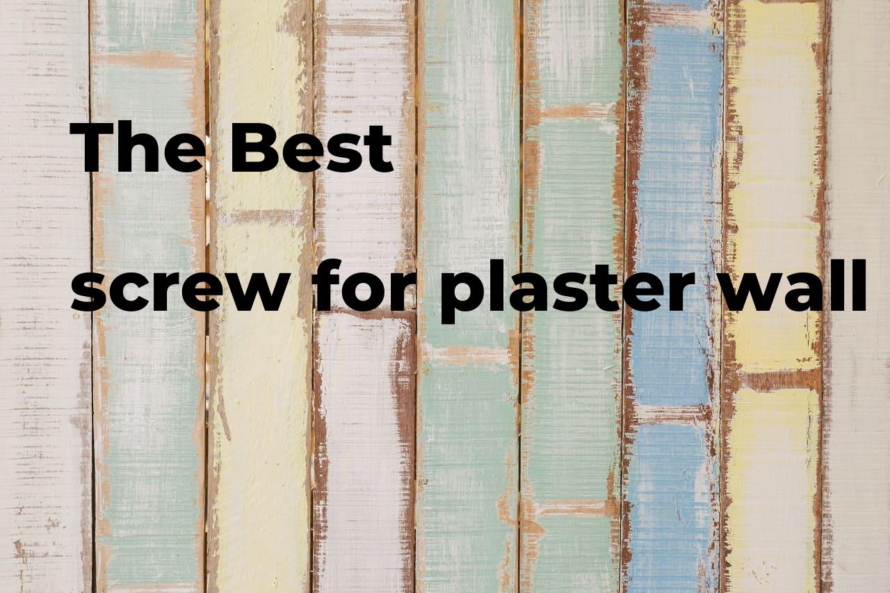 The best screw for plaster wall. Brands, features & how to Polimetro