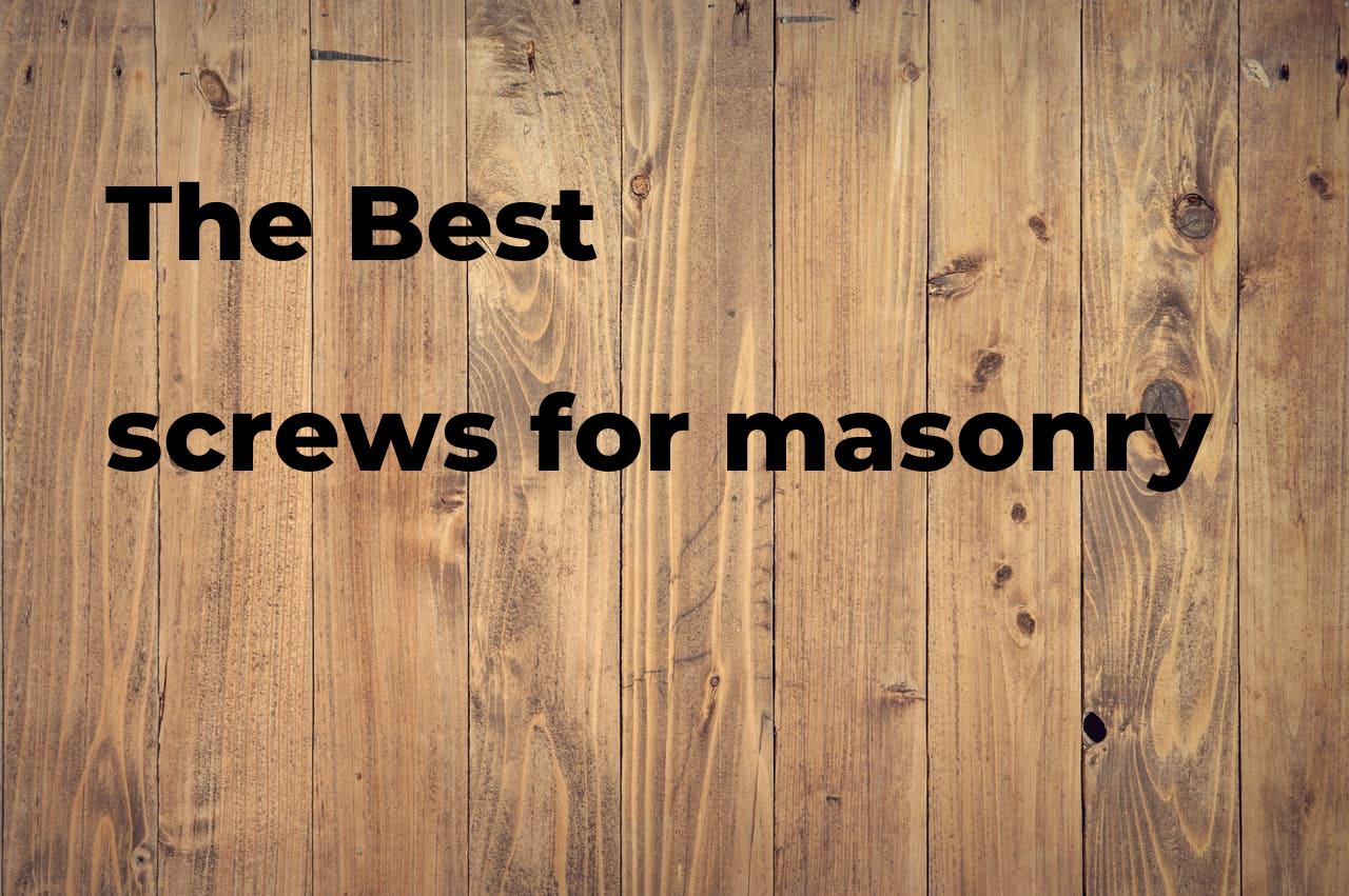 The best screws for masonry. Brands, features & how to Polimetro