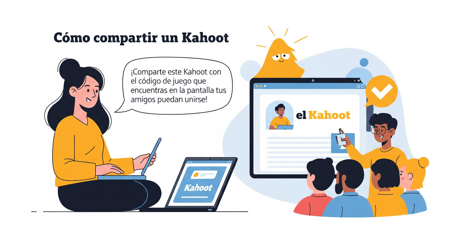 Cómo compartir un Kahoot!
