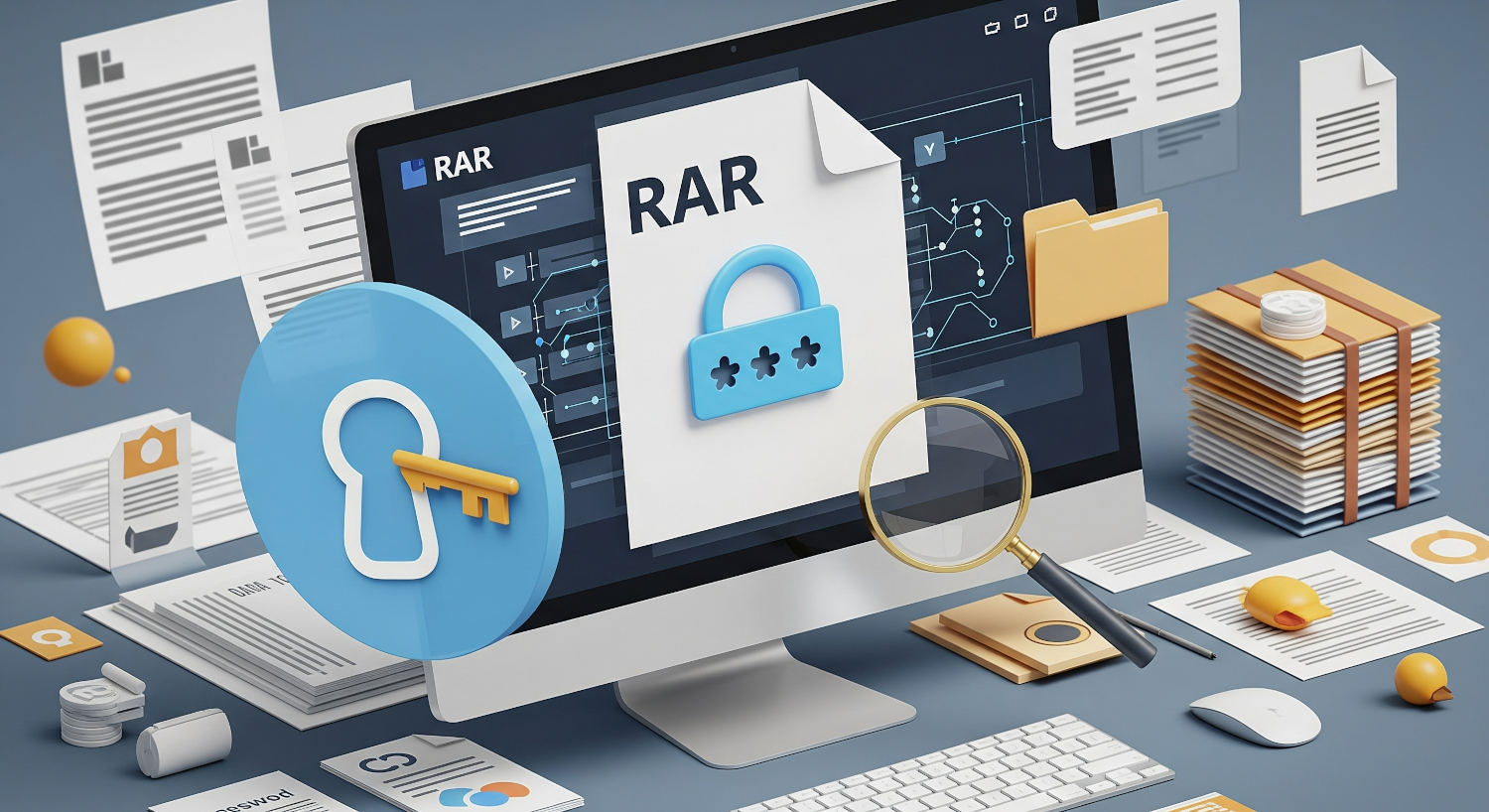 Cómo quitar la contraseña de archivos rar