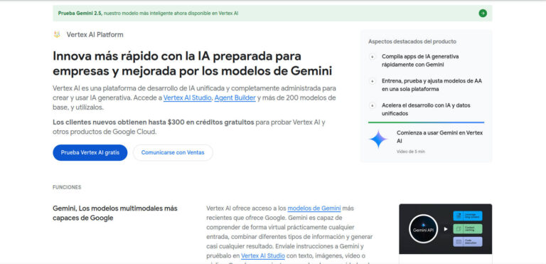 que es Vertex ai de google