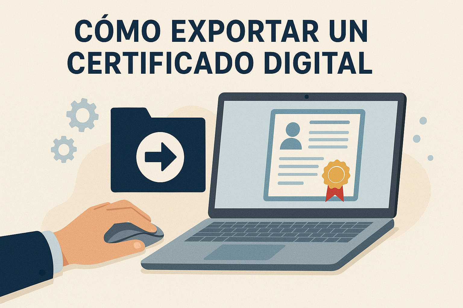 Cómo exportar un certificado digital