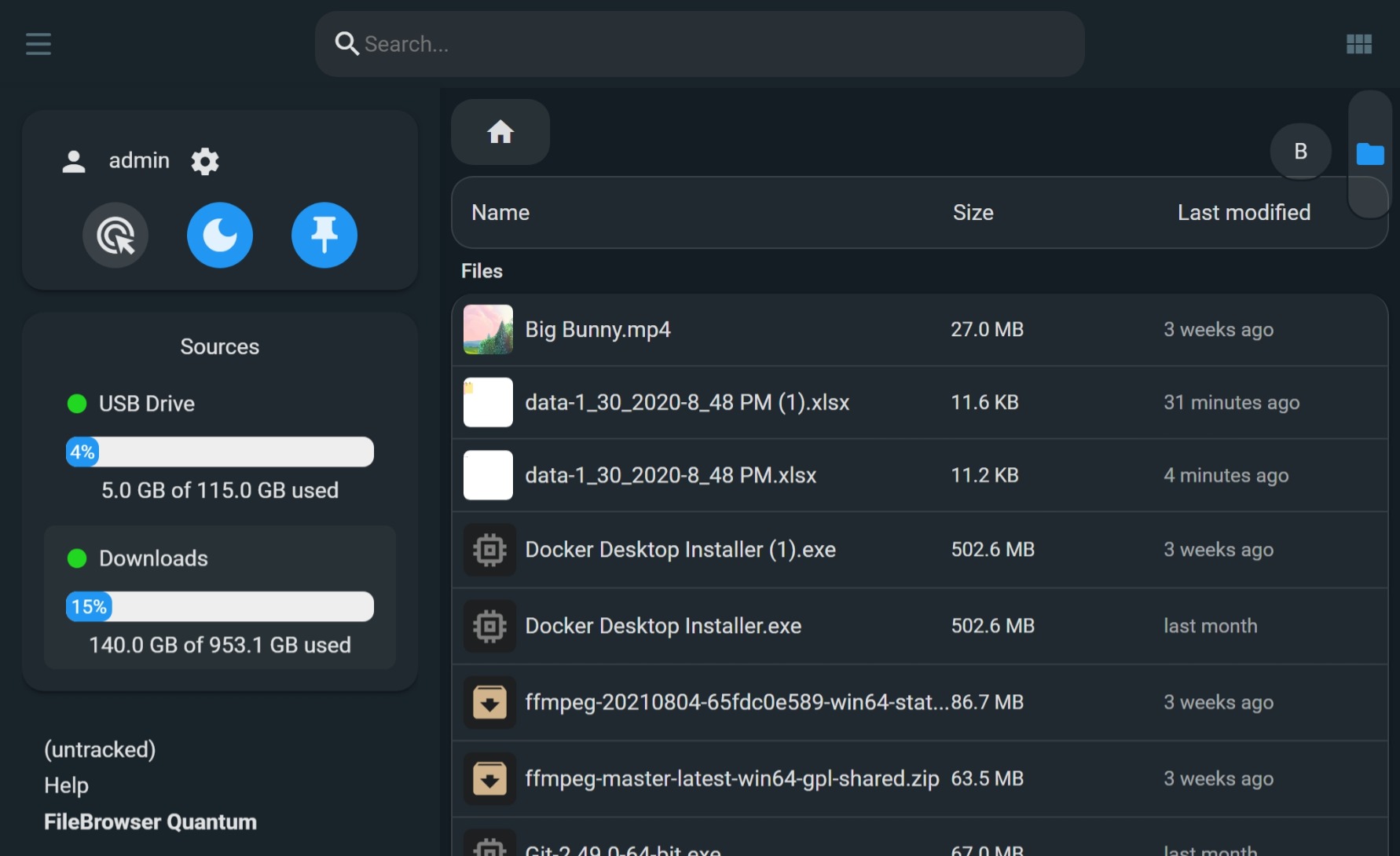 Qué es filebrowser quantum
