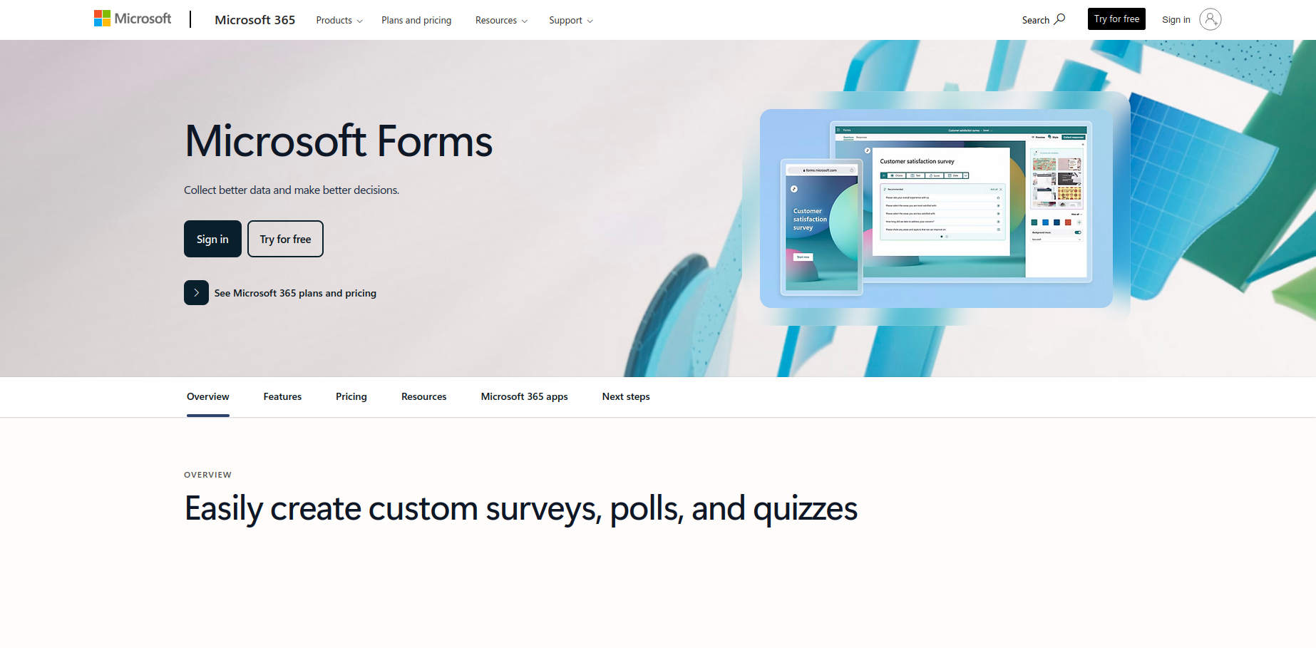 Qué es Microsoft Forms