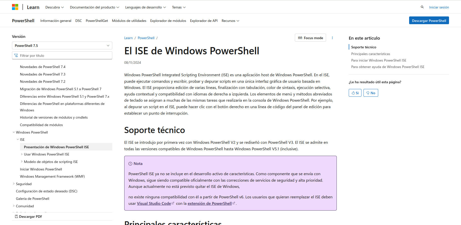 Qué es el ISE de Windows PowerShell