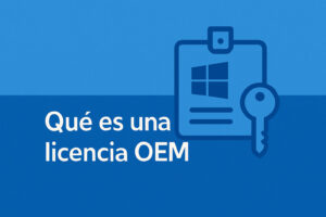 ¿Qué es una licencia OEM?