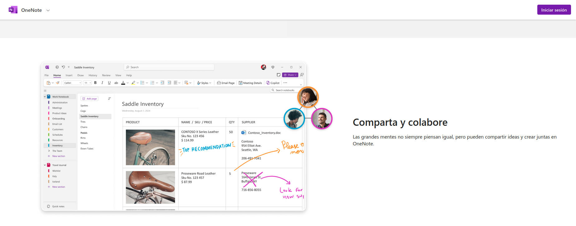 Cómo sincronizar onenote entre dispositivos