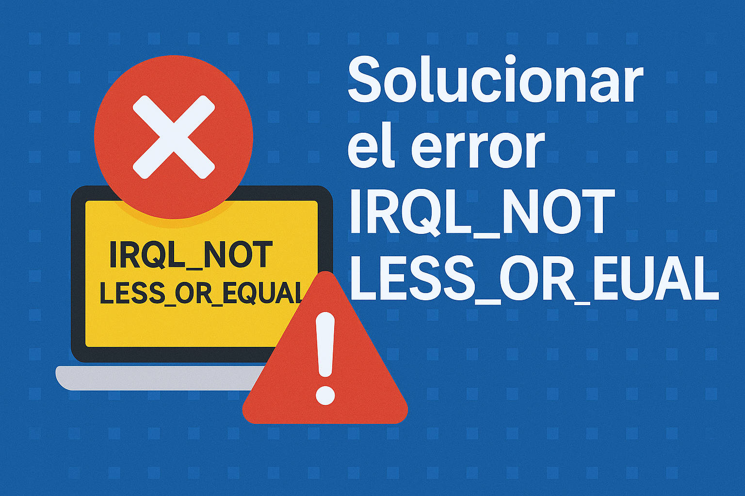 Cómo solucionar el error IRQL_NOT_LESS_OR_EQUAL en Windows 11