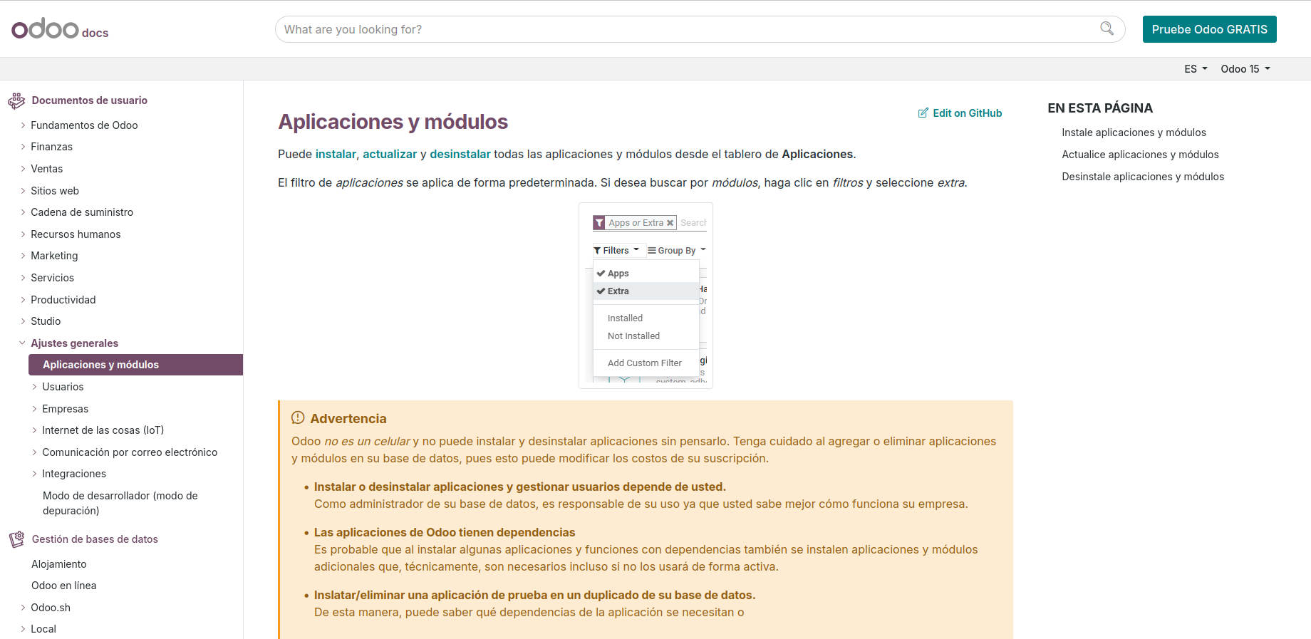 Los mejores módulos Odoo