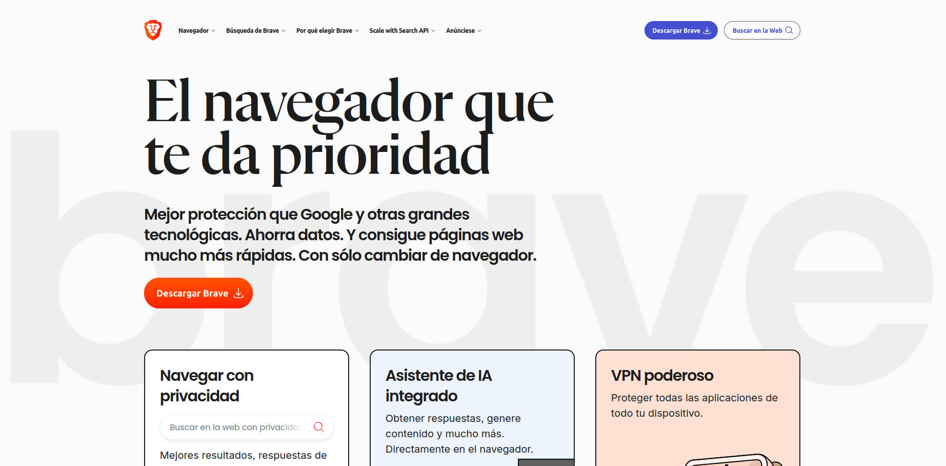 que es el navegador brave