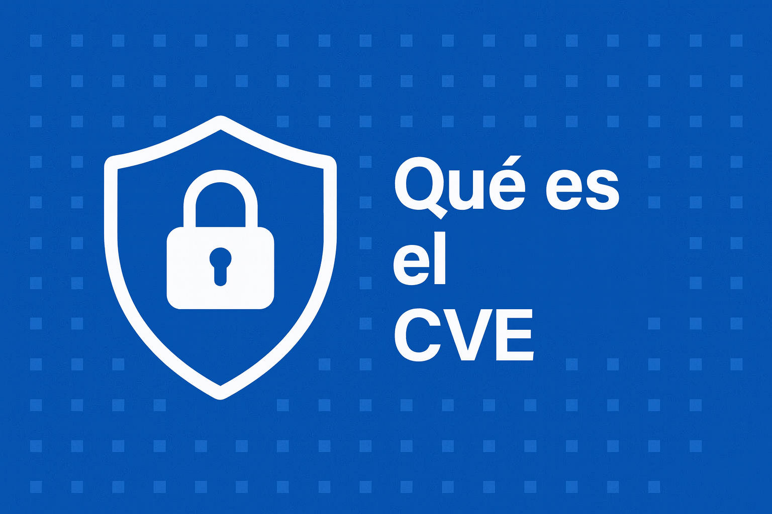 Qué es el CVE