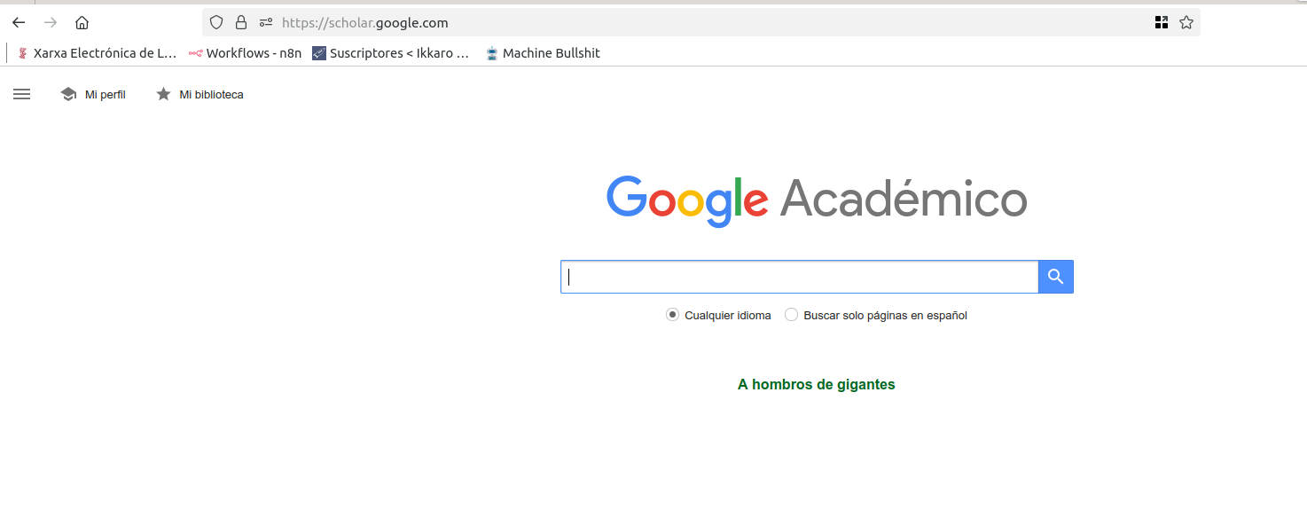 Qué es Google Scholar