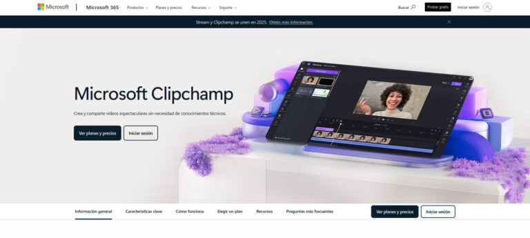 Qué es Microsoft Clipchamp