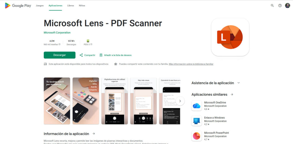 Qué es Microsoft Lens