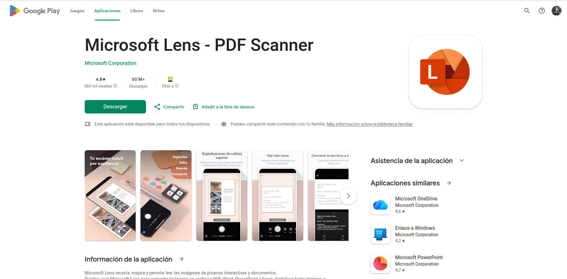 Qué es Microsoft Lens