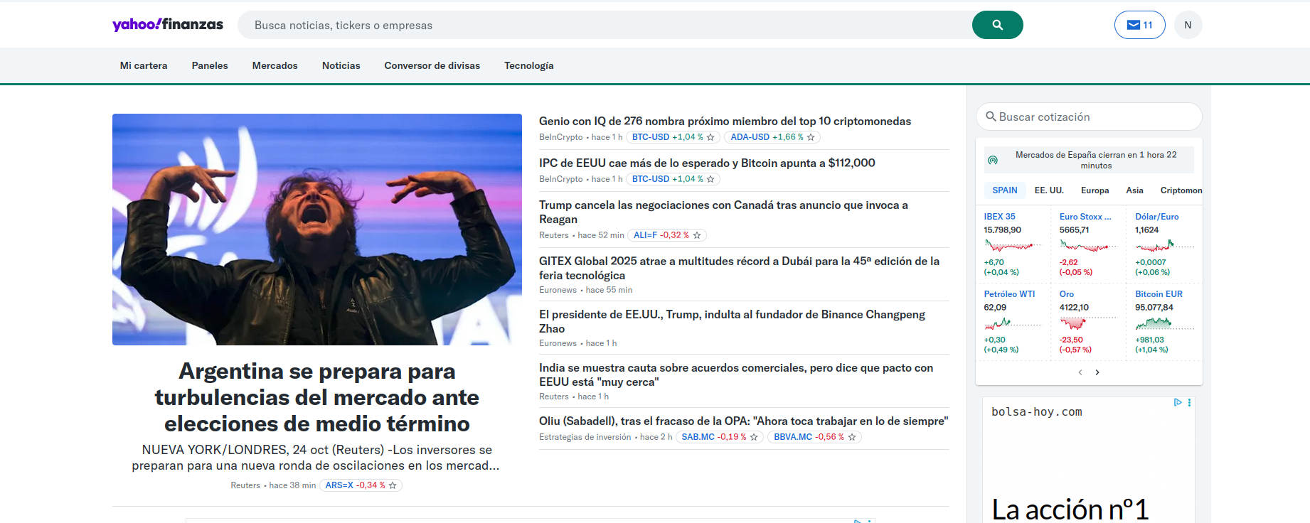 Qué es Yahoo Finance