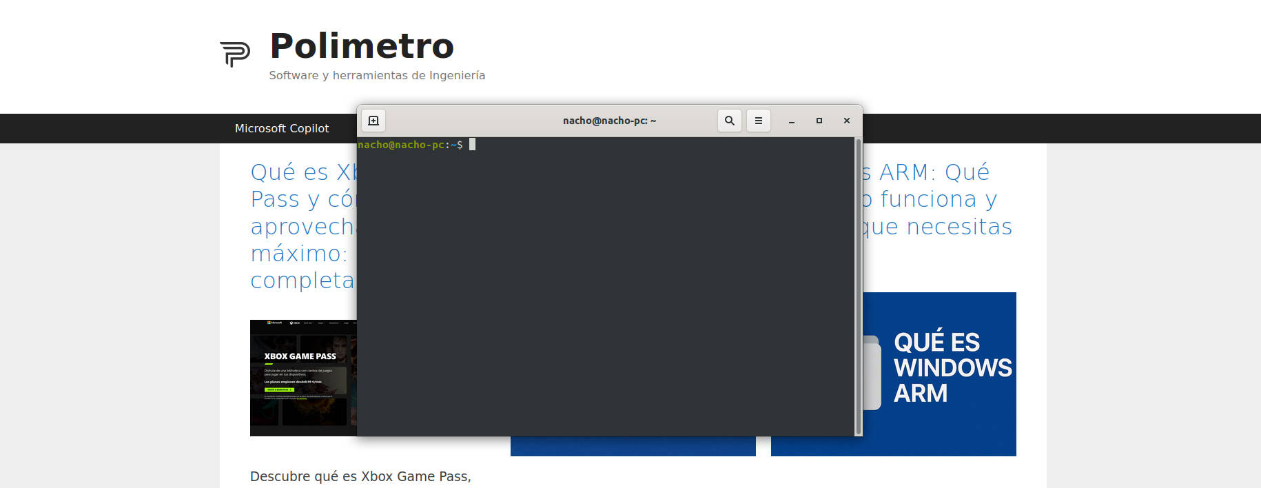 Terminal Linux nativa en Android