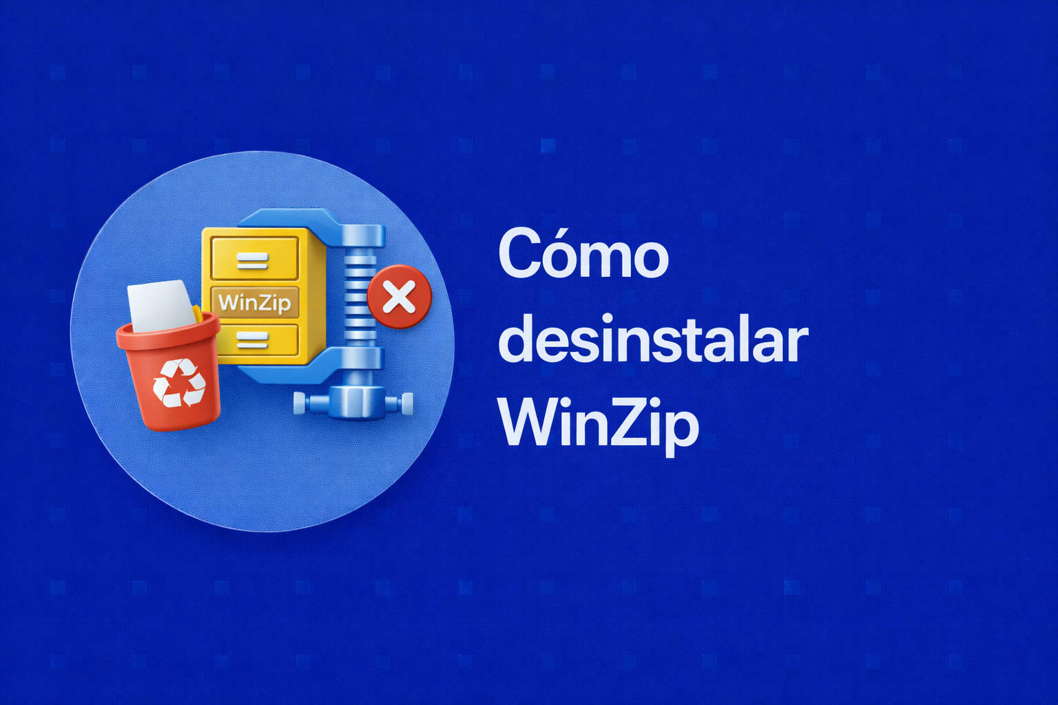 Cómo desinstalar WinZip